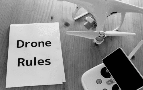 a drone and a note on a table | minerals | Remote Pilot Certificate