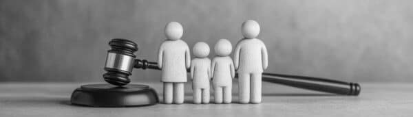wooden family figurine set